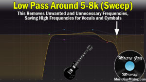 low pass electric guitar