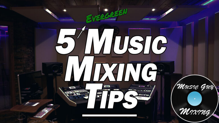 How to Make Your Music Sound Professional - 13 Tips - Music Guy Mixing