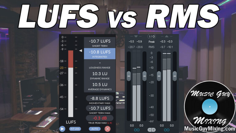 What is the Best RMS Level for Mastering - Music Guy Mixing