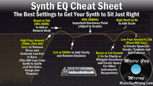 synth eq cheat sheet