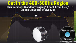 Live Kick Drum EQ - The Best Settings to Use - Music Guy Mixing