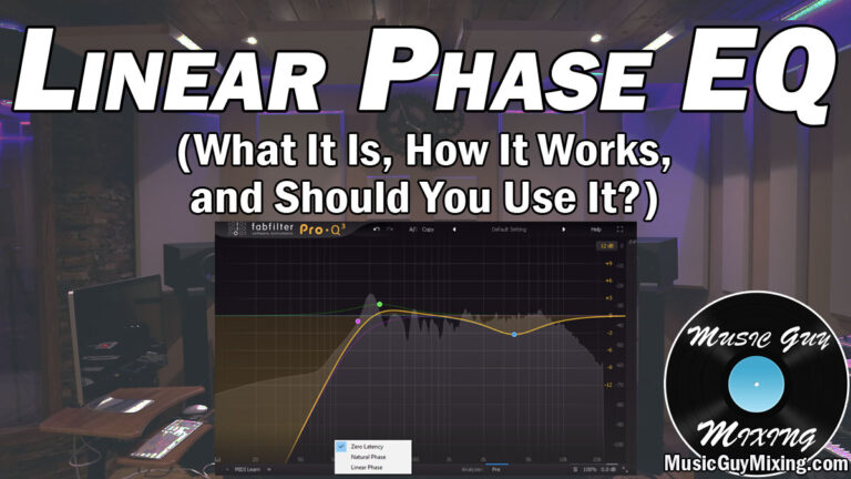 What is Linear Phase EQ - Should You Use It? - Music Guy Mixing