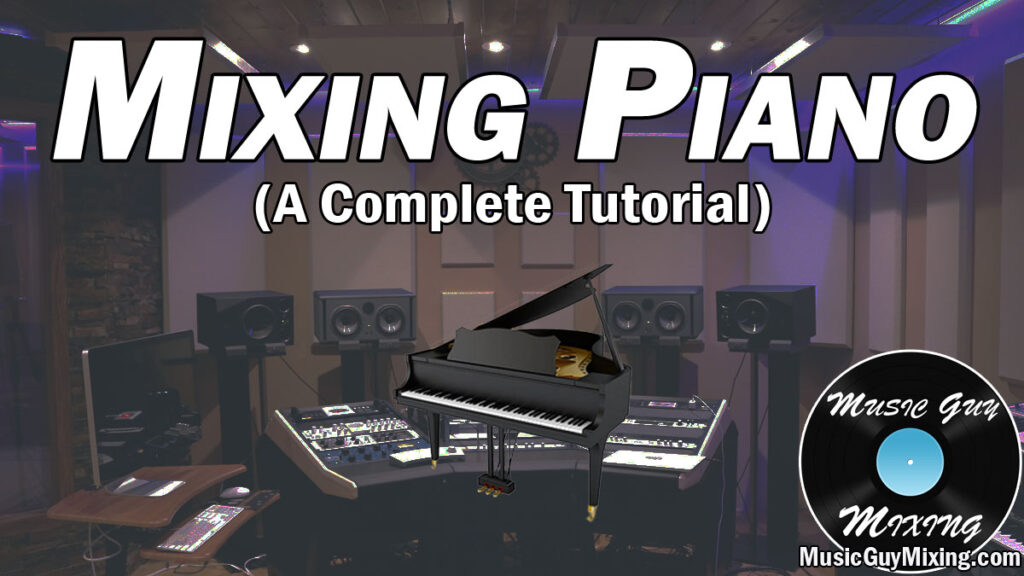 mixing piano