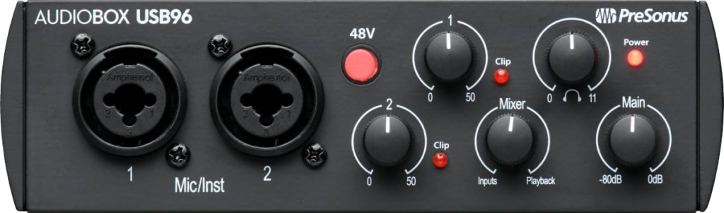 presonus audiobox front