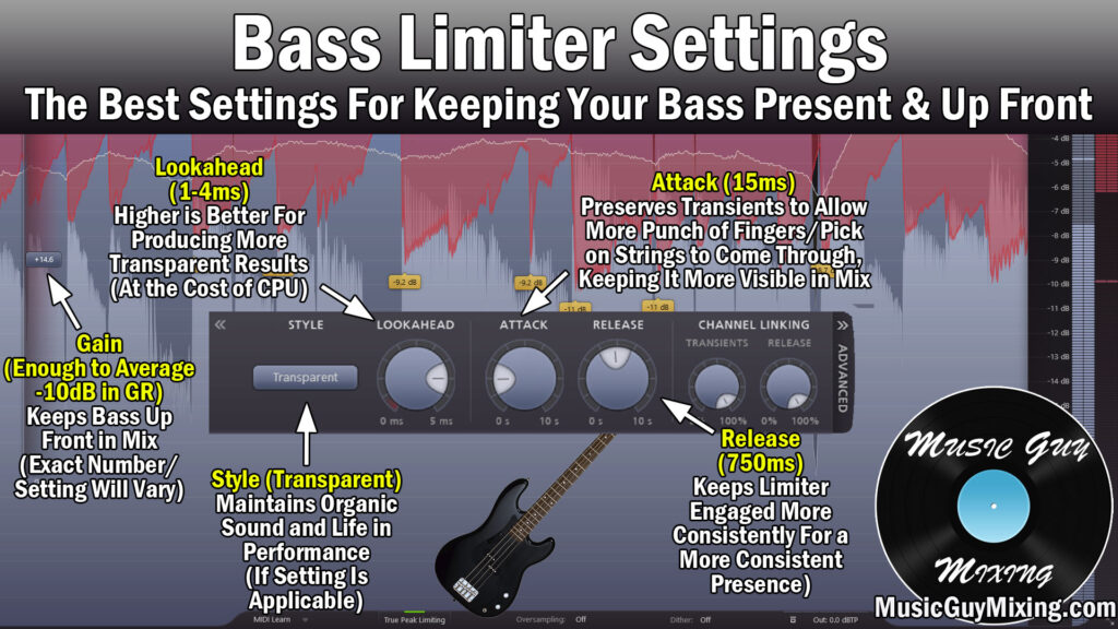 bass limiter settings