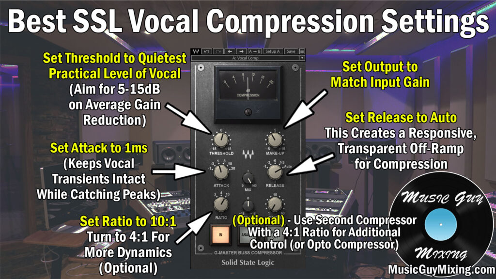 SSL Vocal Compression